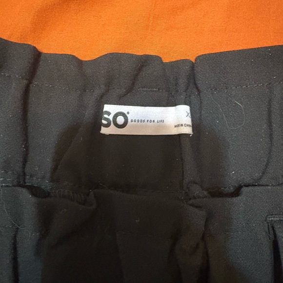SO Black Elastic Waist Trousers - Picture 3 of 4